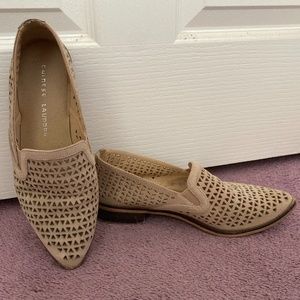 Beige Loafers